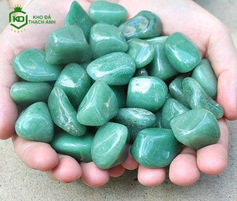 Vòng đá phong thủy mệnh Mộc Aventurine (Thạch Anh Xanh)
